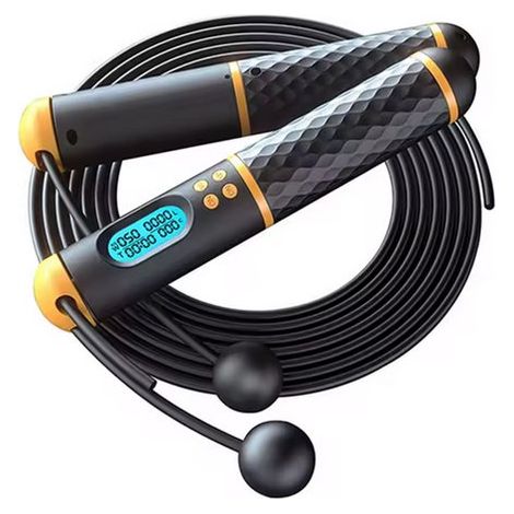 Corde à sauter sans corde avec compteur – SwiftFit – Sans fil – Adaptée aux adultes et enfants – Entraînement à domicile (1/4)