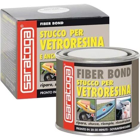 Saratoga STUCCO PER VETRORESINA FIBER BOND 125ML