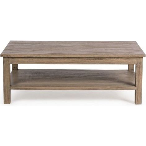 Tavolino da Salotto Bizzotto Brasilia in Legno di Mango 110x65 cm (1/5)