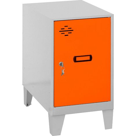Simonrack Mini Schrank orange für robusten Außenlagerung
