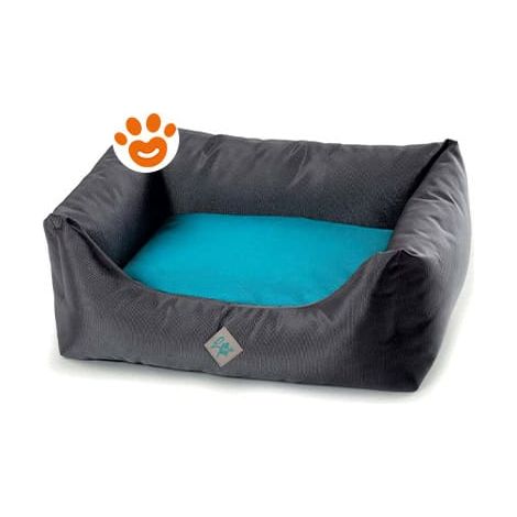 Leopet Dog Cuccia Rodi Grey Waterproof Sfoderabile (100x120 cm) - Confezione 1 Pezzo - Accessori