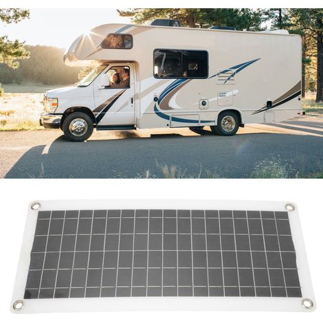 Wohnmobil-Zubehörset inklusive eines 30-W-Polykristallin-Silizium-Solarpanels und eines 220-W-Wechselrichters mit 10-A-Regler (1/5)