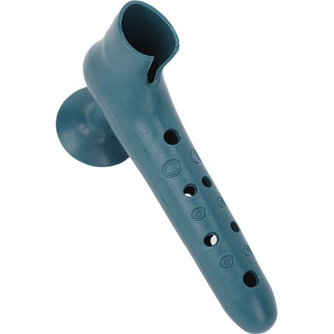 Poignée de porte en silicone antidérapante et antichoc, avec ventouses pour bureau ou maison, bleue (1/5)