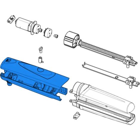 came pièce détachée groupe coques inférieur supérieur axo 88001-0143 (1/3)