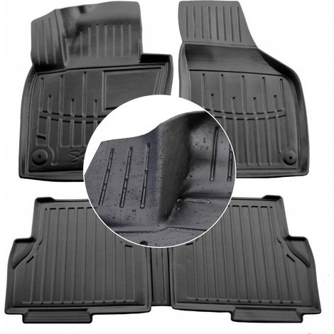Tapis et essuie-glaces en caoutchouc pour VW Sharan 2 à partir de 2010 - UD Troughs (1/5)