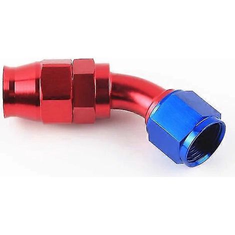 AN4/6/8/10 PTFE-Schlauchanschluss für PTFE-E85-Kraftstoffleitungen – AN4-45 Grad