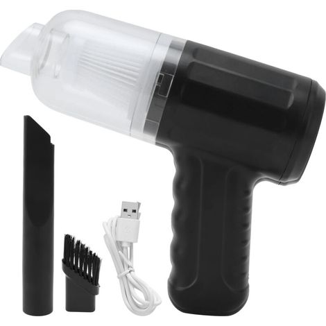 Mini Aspirateur a Main sans Fil pour Voiture,120W Puissant, Filtre Hepa Lavable, Adapté Aux Poils d'animau, Maison, Bureau (1/5)