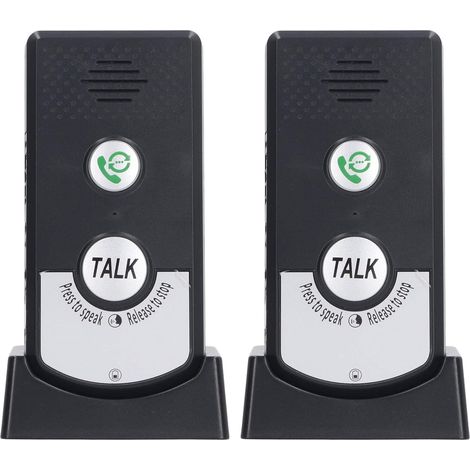 Interphone sans Fil Interieur, Systeme d'interphone dans la Maison Interphone sans Fil Longue Portée Intercomunicador sans Fil, pour Maison au Bureau (1/5)