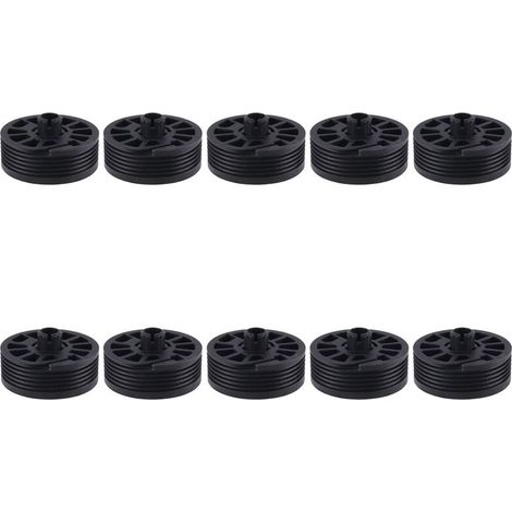 Adatto per 10 bobine del tamburo del regolatore alzacristalli 82483-D3000FFF, compatibile con i modelli Tucson, Sportage, QL e Optima dal 2016 al 2019. Ricambi, colore nero.