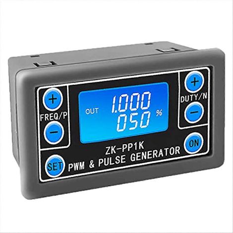 PWM-Signalgenerator, variable Frequenz, Rechteck-Tastverhältnis, präziser Impuls (1/5)