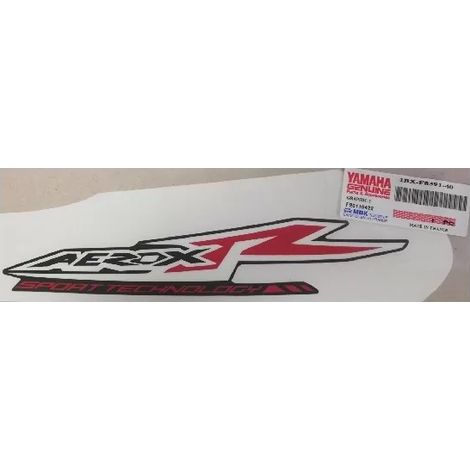 Yamaha 1BX-F8391-40 Carena Grafica 1 - YQ 50 11