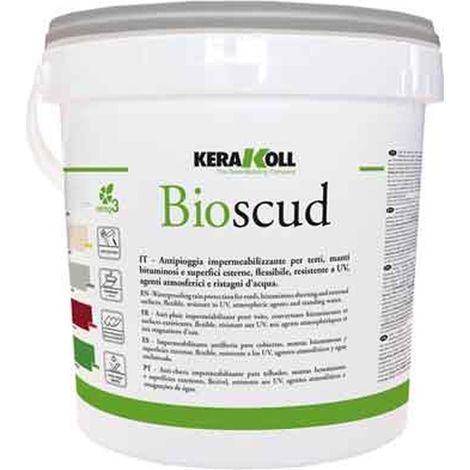 GUAINA LIQUIDA COLORATA 'BIOSCUD' KERAKOLL 20 Kg - Col. Grigia Q.TA 20