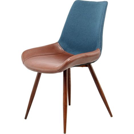 Set di 2 sedie da pranzo Evergreen in ecopelle e legno (1/3)