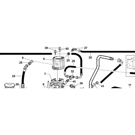 BOMBA DE ENGRANAJES ORIGINAL KUBOTA GIANNI FERRARI 92001000001 11cc