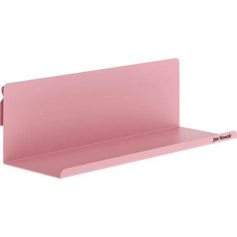 Étagère suspendue JOANNE 400 mm, Fresh Style : rose poudré