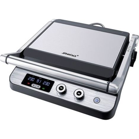 Steba FG 120 Kontaktgrill edelstahl/schwarz (1/5)