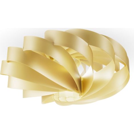 Plafoniera Moderna Flat Polilux ® New Gold 5 Luci E27