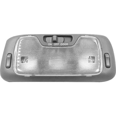 Graue Dachleseleuchte 81260-60070 für Toyota Land Cruiser LC100 und Lexus LX470 (1998-2007), zur Montage über der Innenraumleuchte. (1/5)