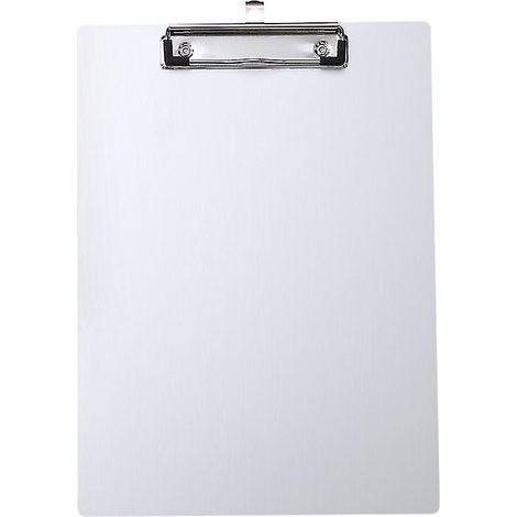 Tableau d'écriture en aluminium pour la rédaction de dossiers (1/3)