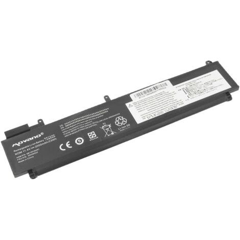 Batterie pour Lenovo ThinkPad T460s T470s - arrière (1/4)