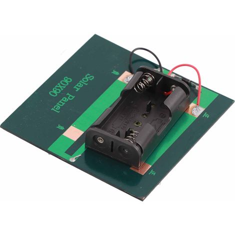 Chargeur solaire pour piles AA 1,2 V (1 W, 4 V CC) (1/5)