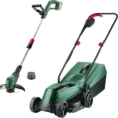 Bosch EasyMower 18v 18V-32-200 18V 32cm Cordless Lawn Mower 32cm & Trimmer Bare (1/5)