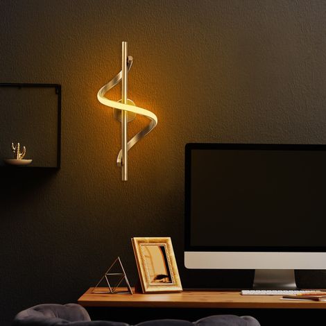 Wandlampe Goldmetall opulent