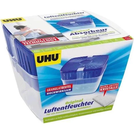 UHU Deshumidificador Compacto 450g para Uso Doméstico