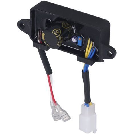 Régulateur de tension automatique AVR monophasé 220V Stabilisateur de tension pour générateurs Installation facile et espacement 10 cm (1/5)