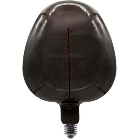 Bombilla LED de filamento V-TAC E27 de 4 W con forma de manzana, color negro (1/5)