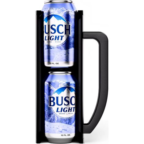 New Tactical Reload Mug 12oz Dual Canister Tactical Loading Cup Sleeve and Stand - Black