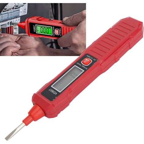 Stylo testeur numérique à induction intelligent ANENG VD807 : mesure de tension, test de continuité, testeur de phase/neutre pour électriciens (1/5)