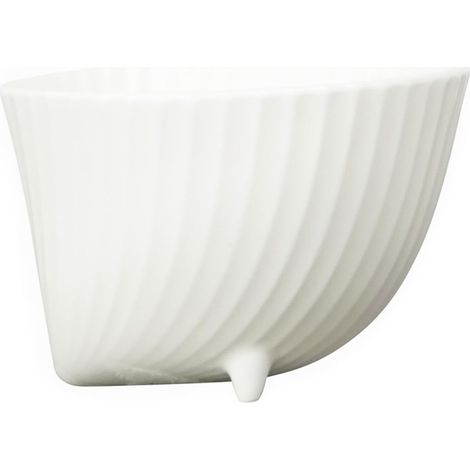 Bol en forme de coquillage Bowl Frances Blanc en porcelaine Taille XS 5287901602 (1/3)