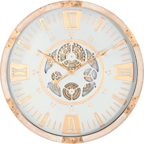Reloj Pared Abeto Cristal 63X8X63 Movimiento (1/4)