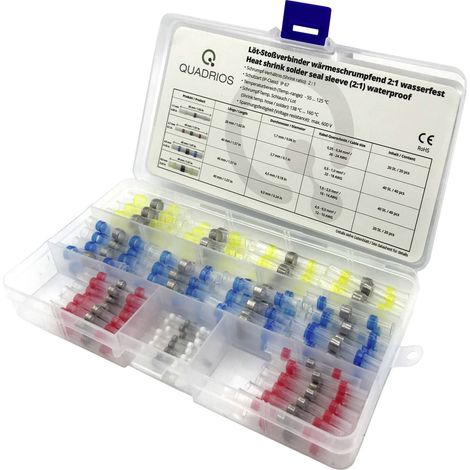 Quadrios 2011C396 Prolongateur 0.25 mm² 6 mm² entièrement isolé blanc, rouge, bleu, jaune 120 pc(s) (1/5)
