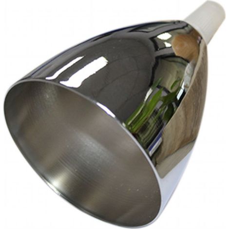 V-TAC Chrom verspiegelter Metall-Lampenschirm, reflektierend