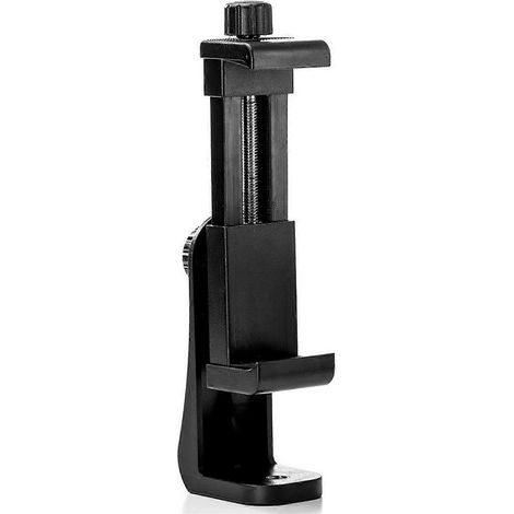 Support de téléphone avec encoche antidérapante, réglable à 360°, compact et léger, fixation pour table