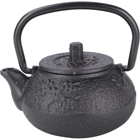 Mini bouilloire en fonte 50ml, imitation théière japonaise en fer, set de thé compact (1/5)