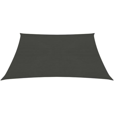Vela ombreggiante/ombrellone 160 g/m² 3 x 3 m HDPE antracite 020008919