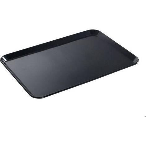 Plateau De Presentation - Melamine Noir - 350 X 240 X 17 Mm - Pour Service En Salle Et Buffet - 1 Unite (1/2)