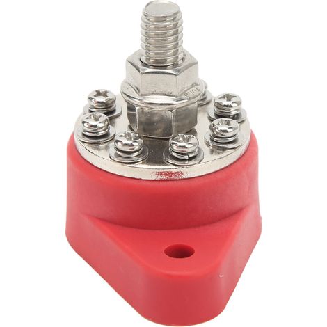 Verteiler-Anschlussklemme mit 8 Klemmen, M10-Batterieanschlussklemme für Autos, Wohnmobile, Boote, LKWs, 12 V und 48 V (1/5)