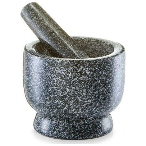 Zeller Mörser aus anthrazit Granit 12 x 10 cm
