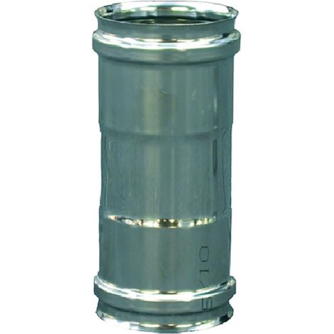 Raccord de douille d&39aile femelle F / F connexion femelle 8 cm 80 mm en acier inoxydable