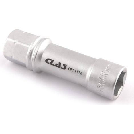 Douille traversante héxagonale 16mm L.82mm 1/2" CrV - SA 1163 - CLAS Equipements