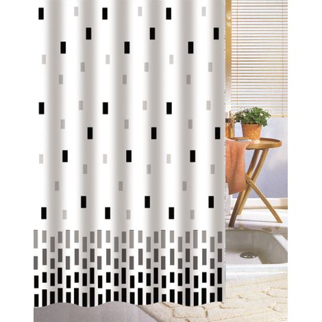 rideau de douche en polyester mod. 5332A rideaux de bain 240x200 cm