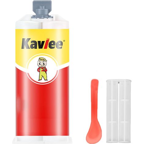 Colle Puissante Pour Métal, Adhésif Haute Température, Pâte de Réparation Soudure à Froid, All-Purpose Repair Glue Pour Fonte (1/5)
