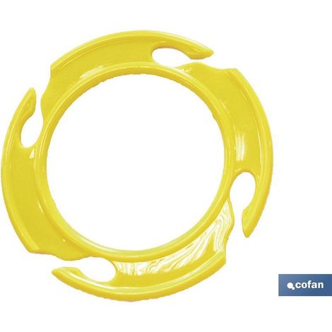 Anillo Conector Cadena Para Conos Amarillo