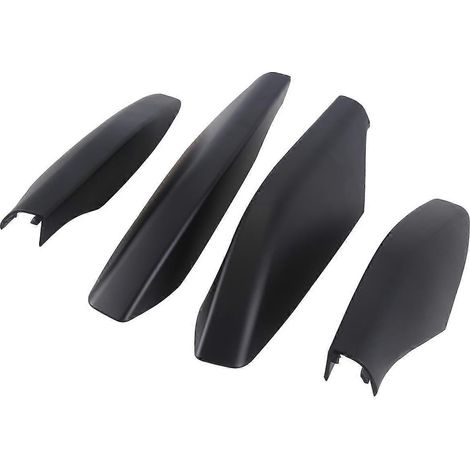 Couvercle de protection pour barres de toit coulissantes de bagages 6349260040 pour Land Cruiser Prado LC120 03-09 Noir mat (1/5)