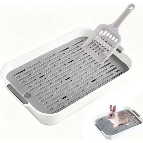 Toilet for Rabbits, Removable Rabbit Litter Tray (1/5)
