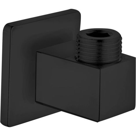 PRESA ACQUA QUADRA Nero Opaco